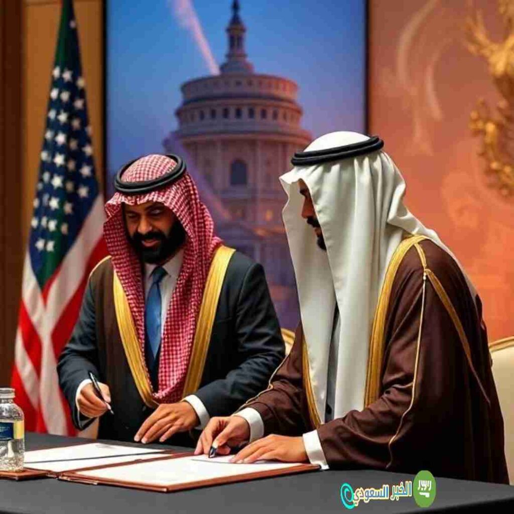 توقيع الاتفاقيات الاقتصادية بين السعودية وأمريكا