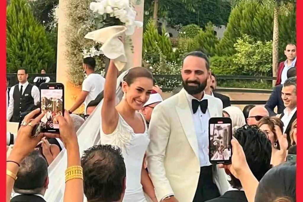 أمينة خليل وأحمد زعتر ويكيبيديا: قصة حب توّجت بزفاف فني راق