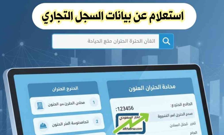 استعلام عن بيانات السجل التجاري: خطوات، أهمية، وأدوات حديثة