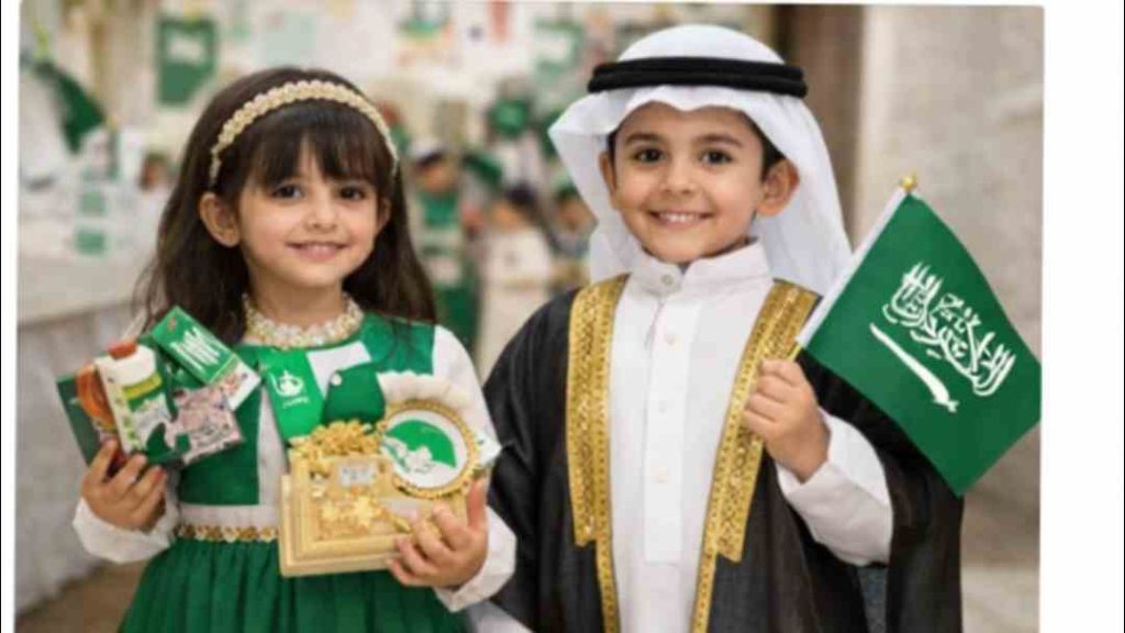 ذكرى يوم التأسيس السعودي للأطفال
